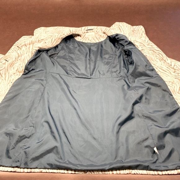 Sabine Zebra Trench Coat L - Picture 10 of 11